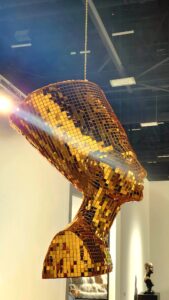 Awol Erizku's Nerfertiti: Miles Davis at Art Basel Miami Beach 2022